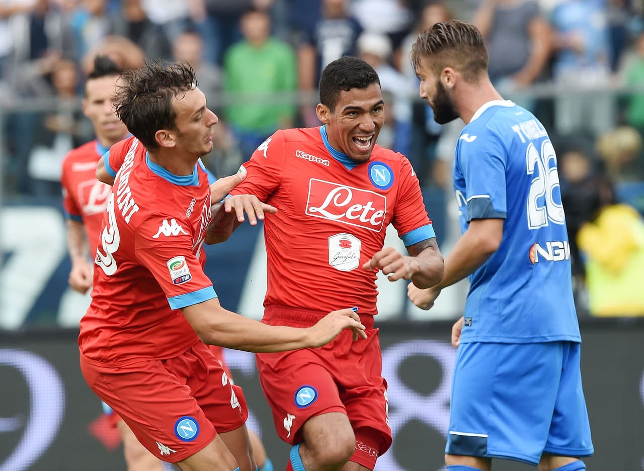 Nuevo pinchazo del Nápoles, ante Empoli, y primer punto para el Carpi en Serie A