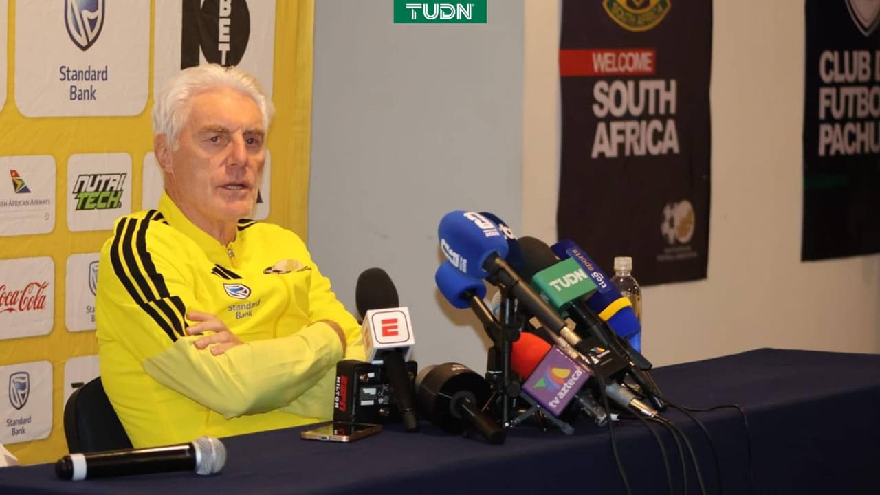 DT de Sudáfrica afirma que en Pachuca les ayudaron con la altura de CDMX
