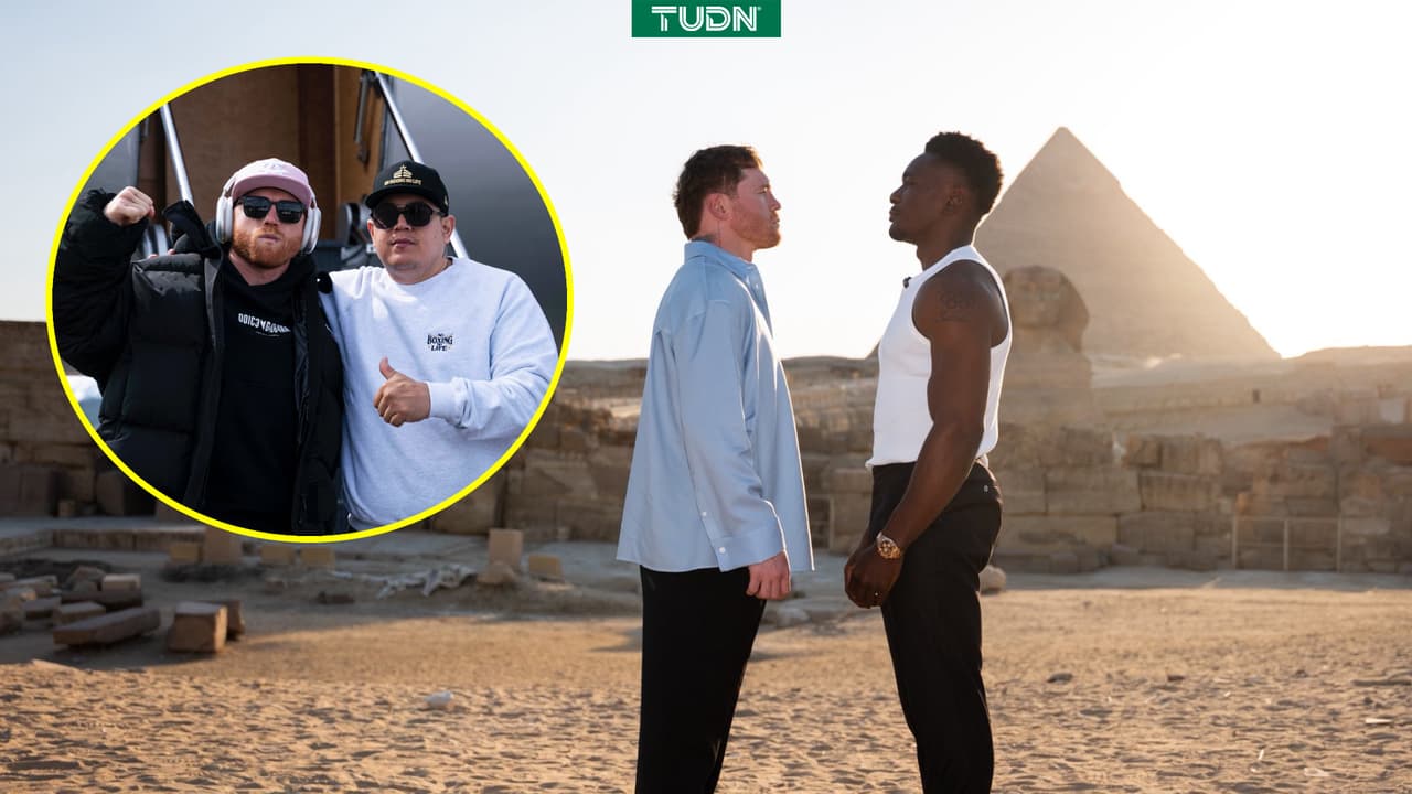 Canelo y Mbilli oficializan pelea en septiembre ante las pirámides de Egipto