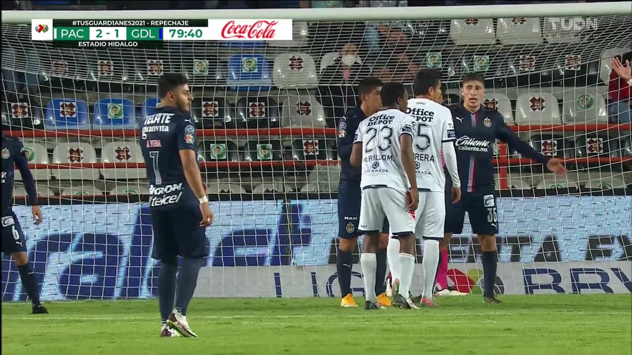 ¡GOOOL! Oscar Murillo anota para Pachuca.