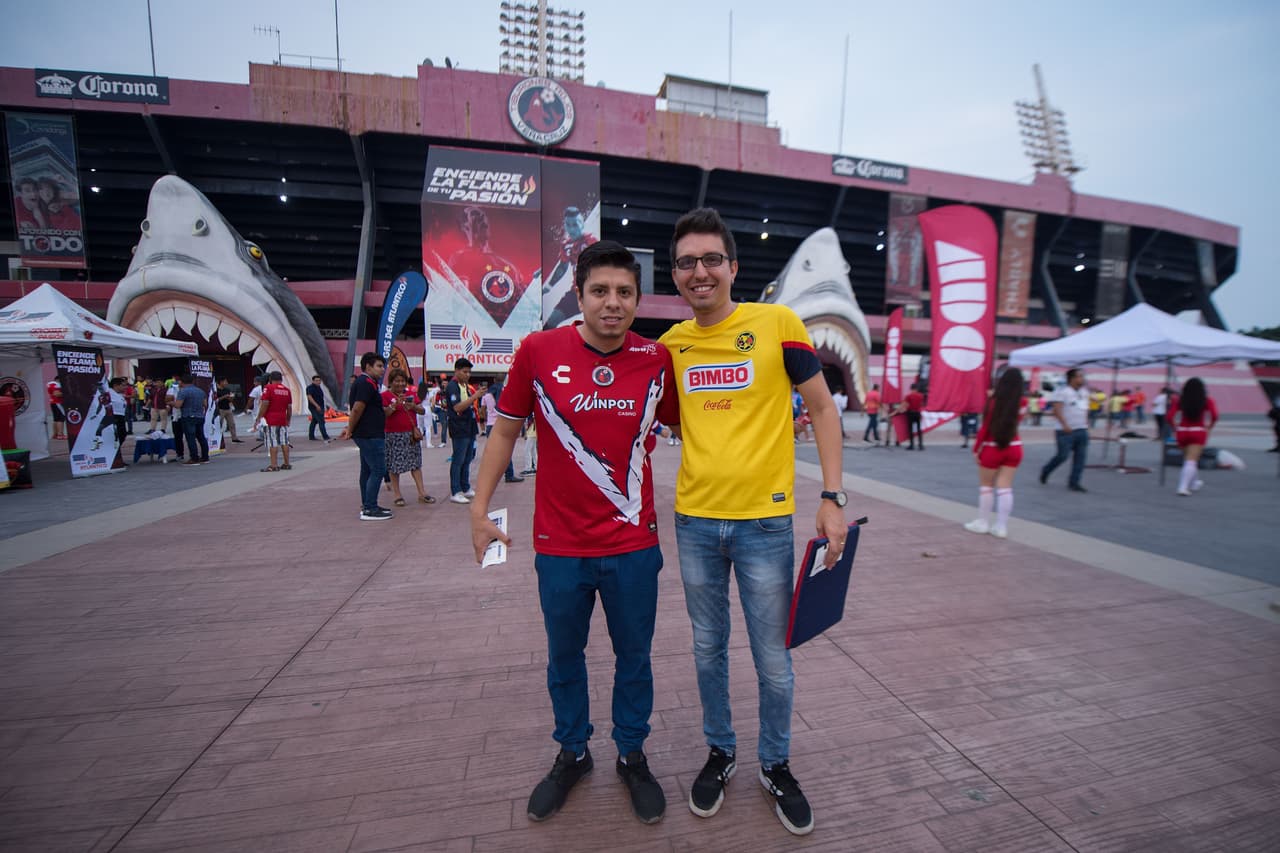 Los fanáticos viven la antesala del duelo entre Veracruz y América por la Jornada 17 del Clausura 2019.