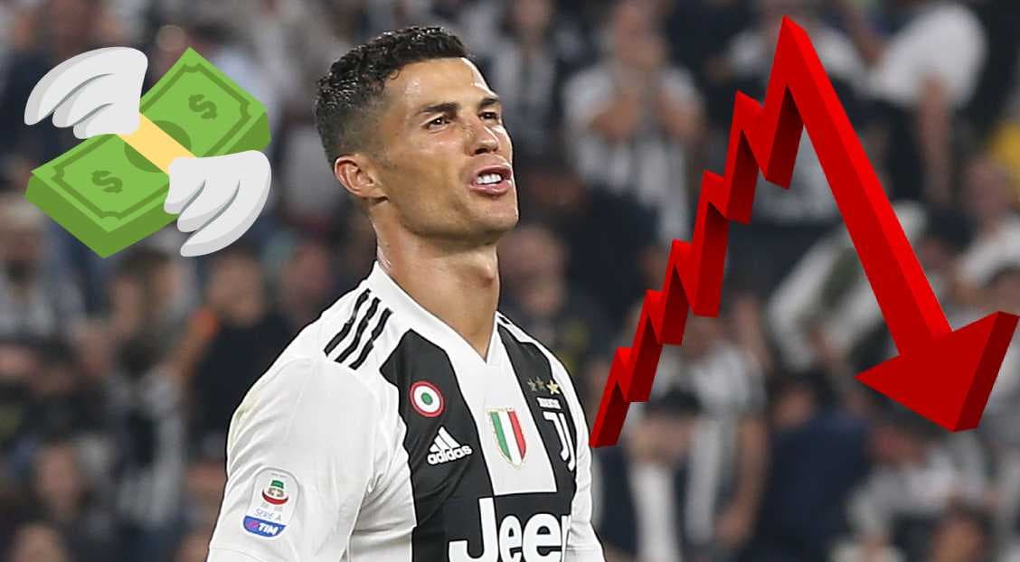 Desplome de acciones y ‘salida’ de patrocinadores, consecuencias en la Juventus del caso CR7
