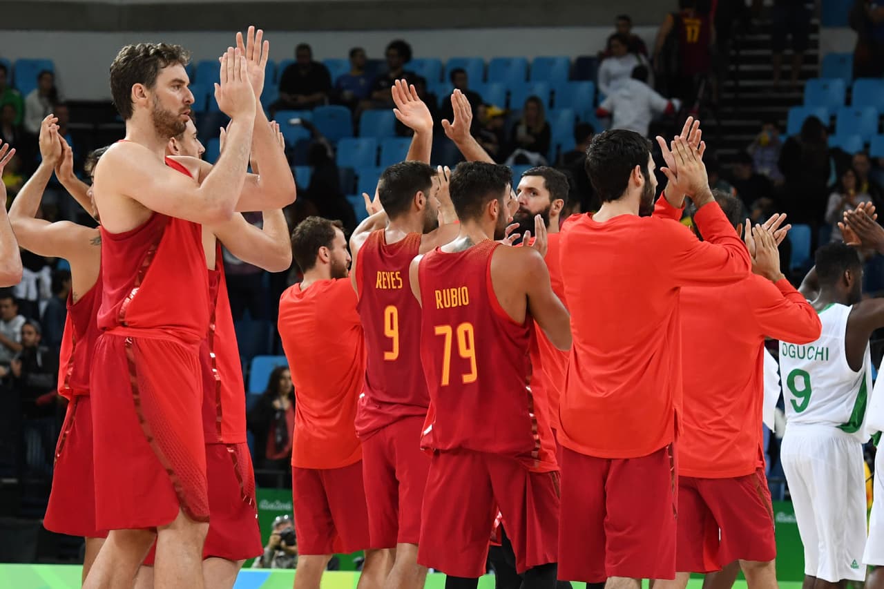 España le ganó a Nigeria en baloncesto masculino en un partido cerrado que al final logró liquidar con marcador 96x87.