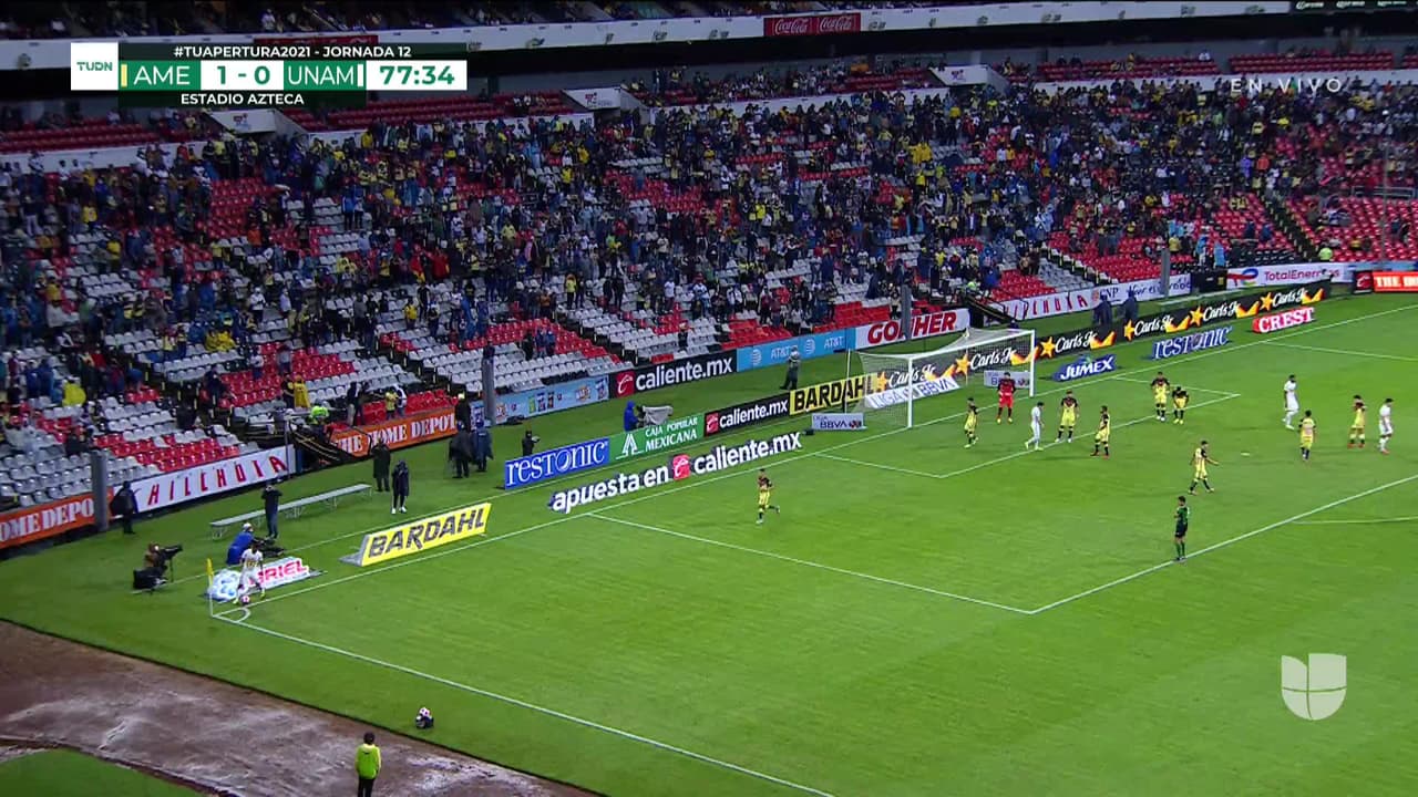 ¡TIRO ATAJADO! disparo por Sebastián Saucedo.