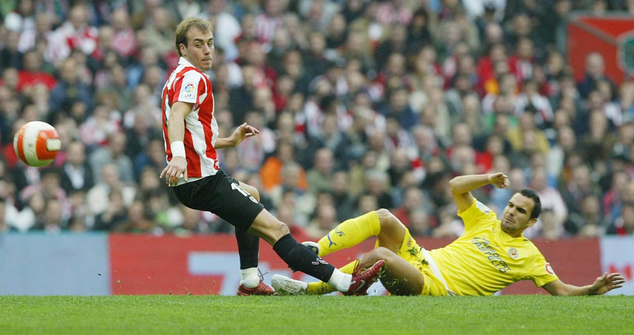 Fran Yeste del Athletic Bilbao erró el 31 de agosto de 2008. Tercer penalti detenido por Alves.