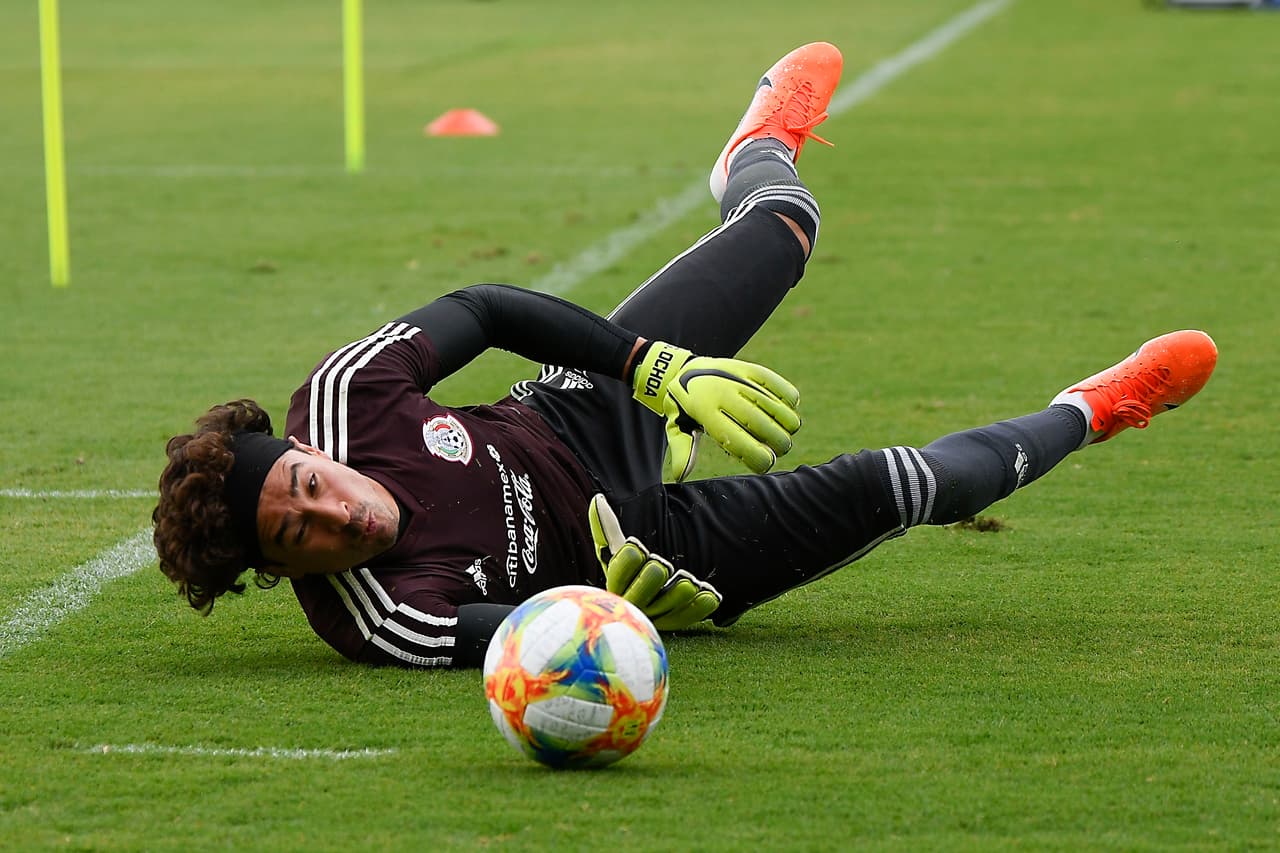 El arquero Guillermo Ochoa está poniéndose a punto para el nuevo reto con la Selección Mexicana.