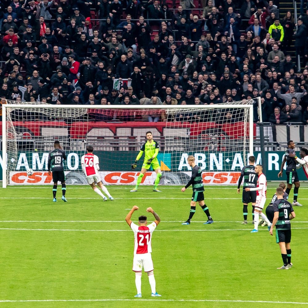 El Ajax simplemente no mostró piedad ante el Den Haag y los goleó con seis goles a uno. El 'Machín' Álvarez no vio minutos en esta goleada.
