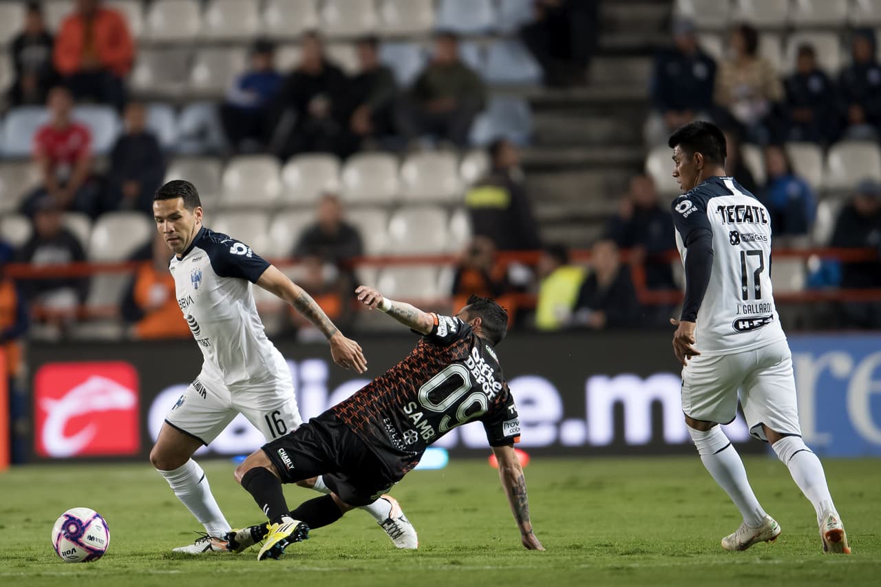 Por los Rayados marcaron Sánchez (10’, 54’), Pizarro (42’) y Medina (80’). Por los locales anotaron López (28’) y Guzmán (84’).