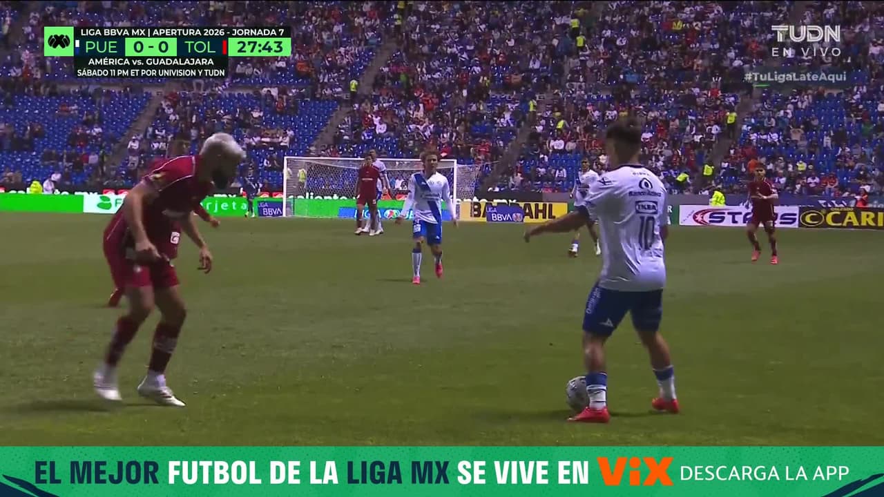 ¡No te creo lo que acaba de fallar Paulinho frente al arco del Pueblota!