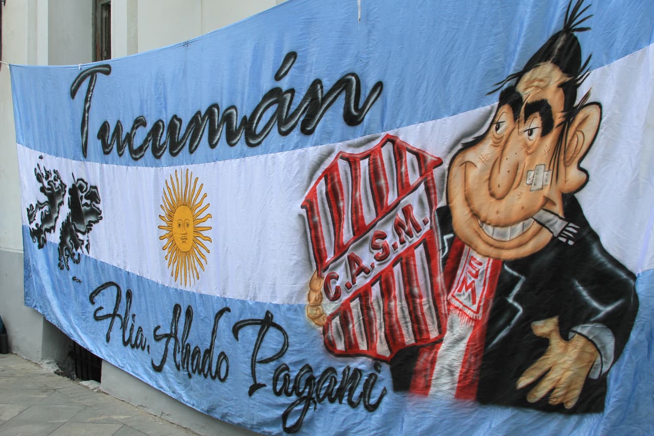 Ese respaldo viene desde cada rincón del territorio argentino, que de paso tiene plasmado a los clubes de sus amores.