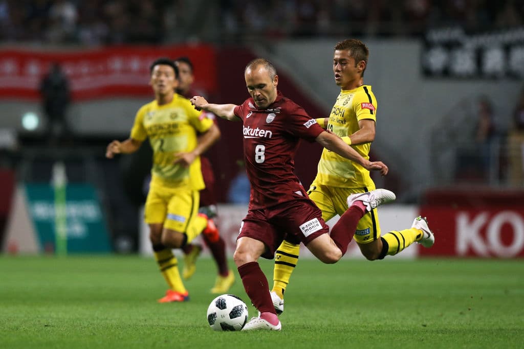 Actualmente con el Vissel Kobe, Iniesta busca que el equipo se mantenga en la pelea por clasificar a los torneos internacionales de Asia.