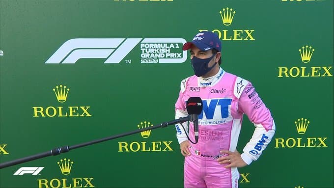 Checo Pérez: "Prefiero salir tercero que segundo"