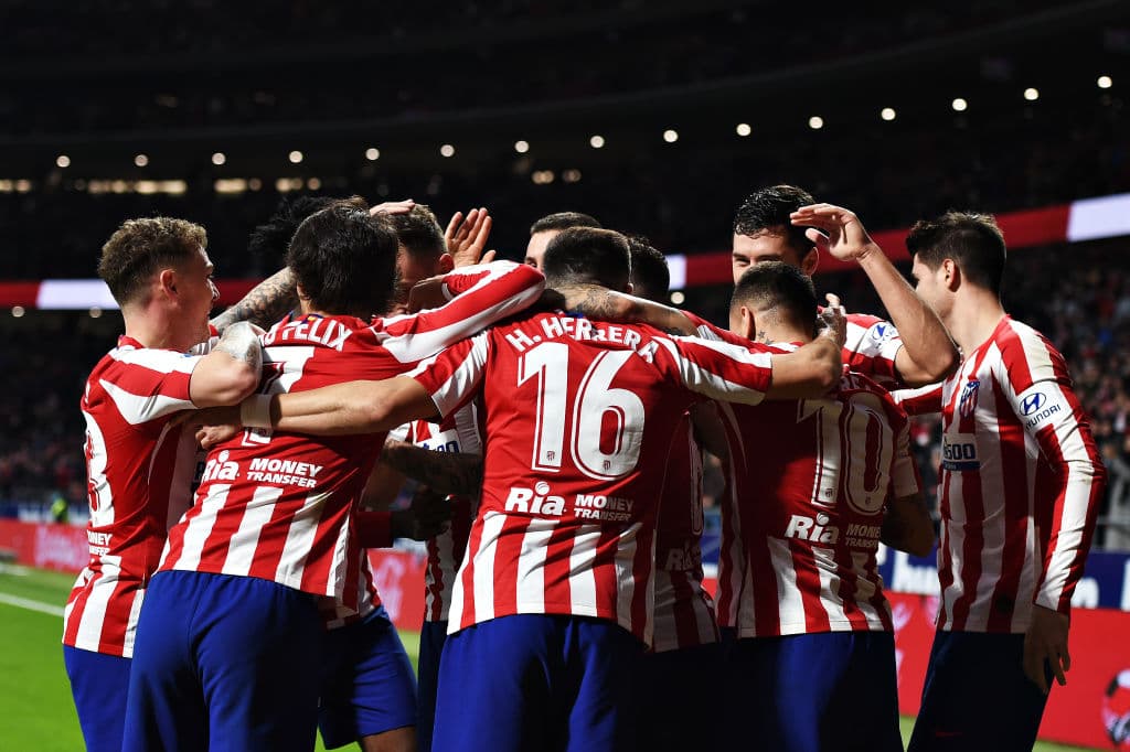 Con goles de Álvaro Morata y Saúl Ñíguez, el Atlético gana y se lleva los tres puntos. El mexicano Héctor Herrera entró al terreno de juego al minuto 67 cuando el encuentro se encontraba 0-0.
