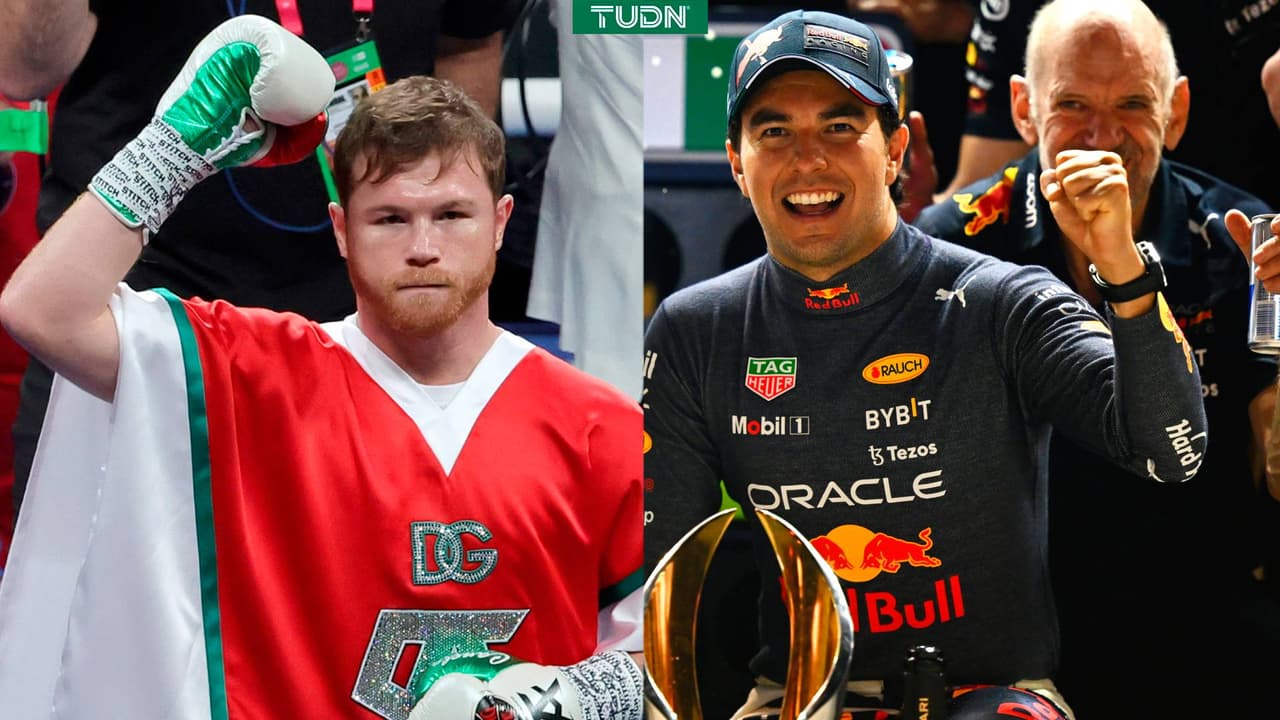 Canelo Álvarez manda mensaje a Checo Pérez