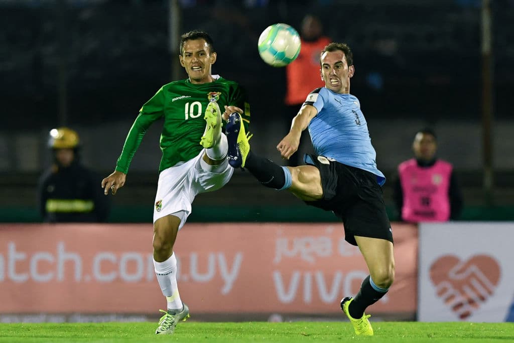Diego Godín, del Atlético de Madrid, es un baluarte para la defensa de Uruguay y el capitán de la Celeste. Esta será su tercera Copa del Mundo liderando la zaga charrúa.