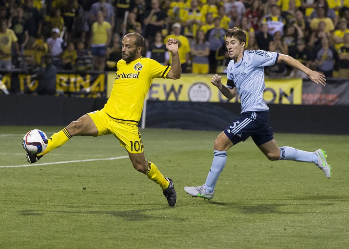 Federico Higuaín aporta el talento en Columbus Crew. El Pipa puede sorprender con una joya en cualquier momento del partido.