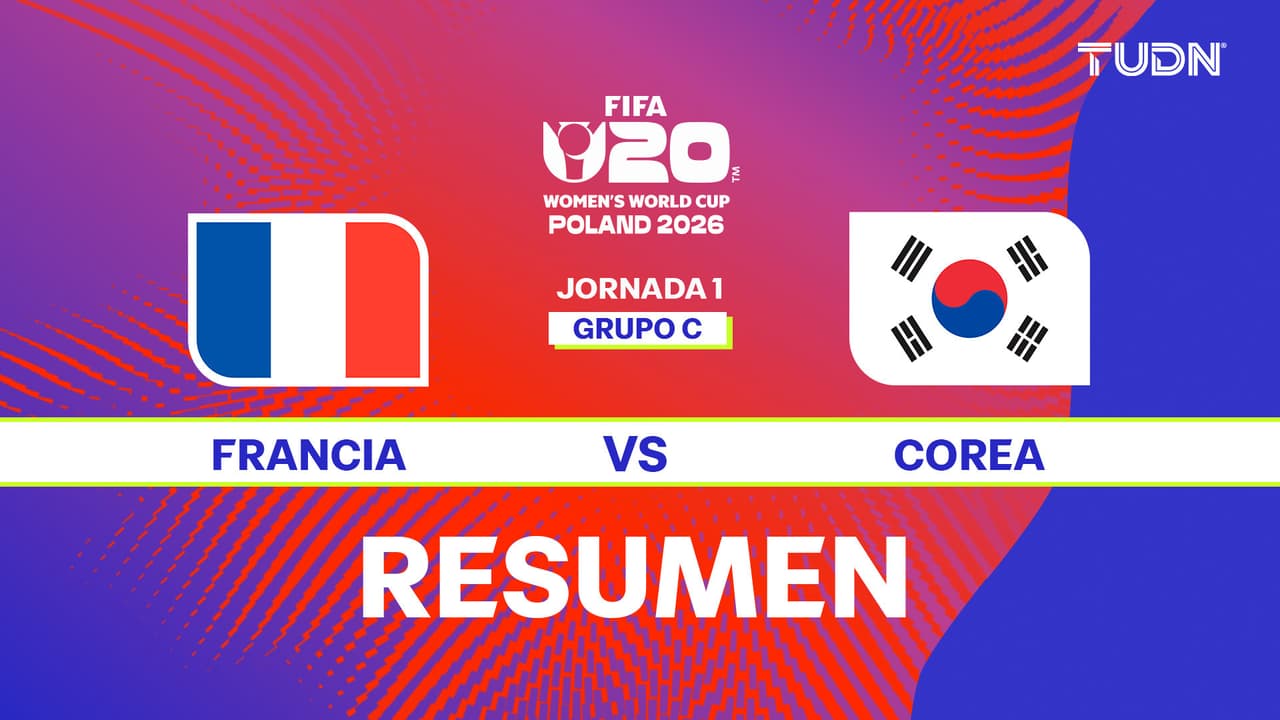Resumen | Francia vs. Corea del Sur, Mundial Femenino Sub-20 Polonia 2026