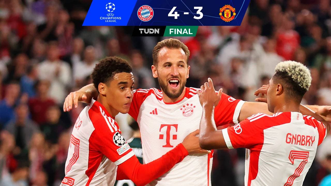 ¡Juegazo! Bayern Munich agudiza mal momento de Manchester United