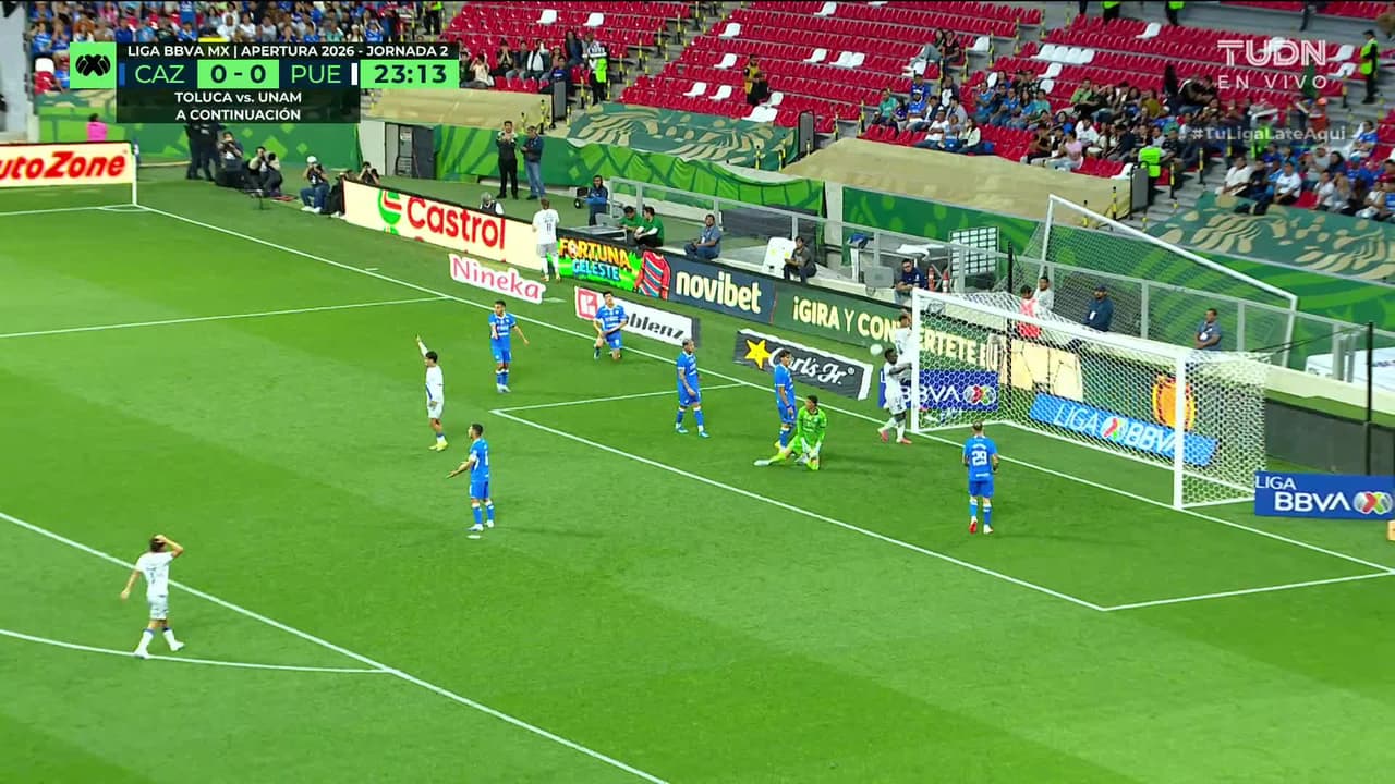 ¡TIRO ATAJADO! disparo por Luifer Hernández.