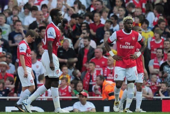 Vaya sorpresa que se llevaban los 'Gunners', cuando ya saboreaban la victoria.