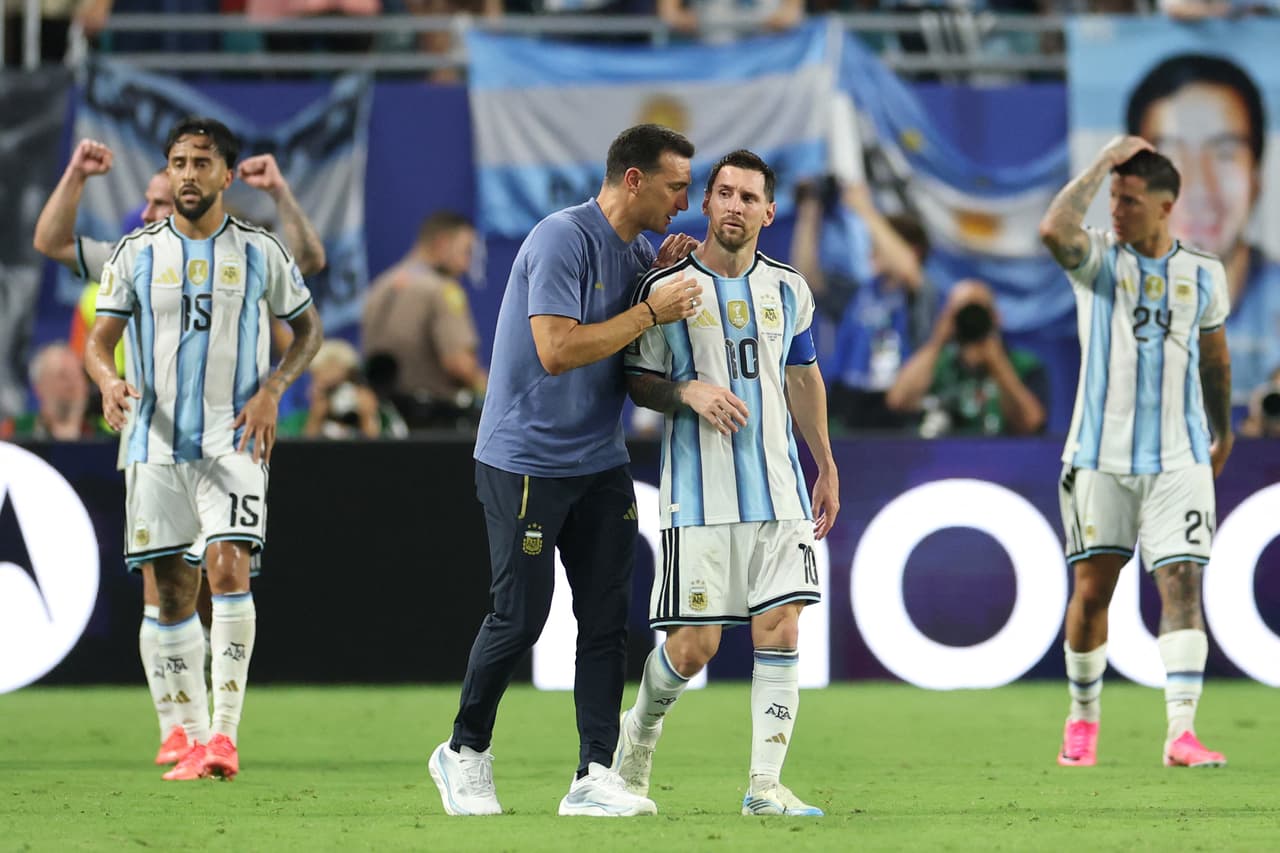 Scaloni lo tiene claro: 'Messi va a ser el mejor mientras quiera'