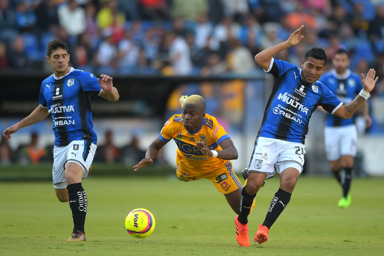 Sin goles y sin emociones, Querétaro y Tigres empataron en partido de la jornada 3 del Clausura 2018