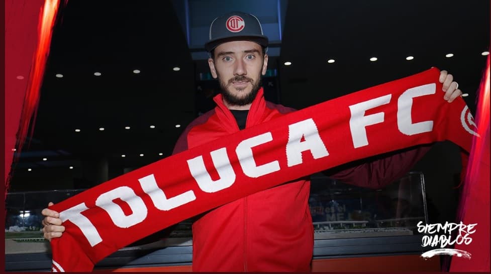 Fede Mancuello llegó a Toluca para ser asistidor de Felipe Pardo
