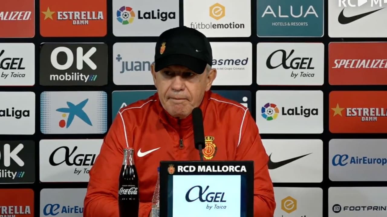 Javier Aguirre espera un debut complicado en el banquillo del Mallorca