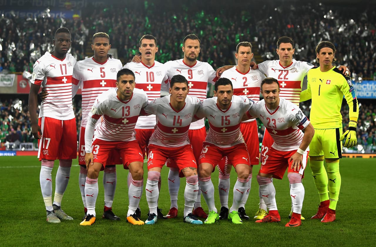 Suiza estuvo de primero de su grupo en la lucha por las eliminatorias pero fue superado en la última fecha por Portugal.