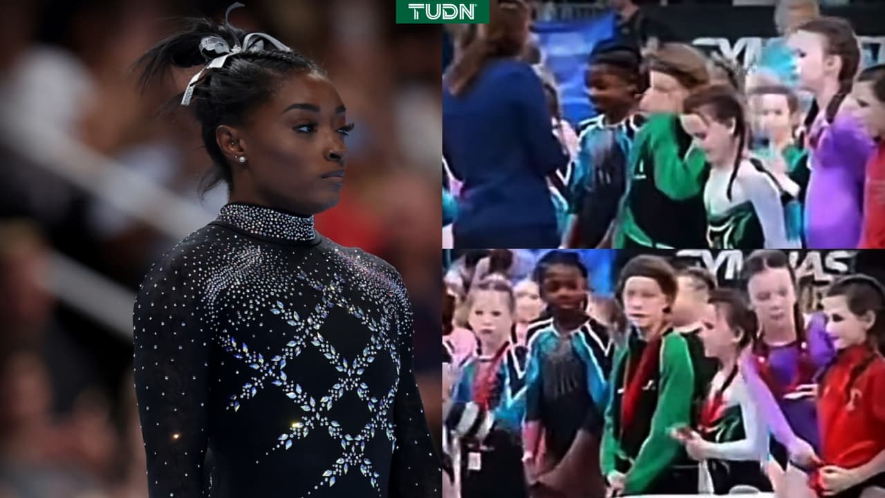 Simone Biles apoya a niña que sufrió racismo al no darle medalla