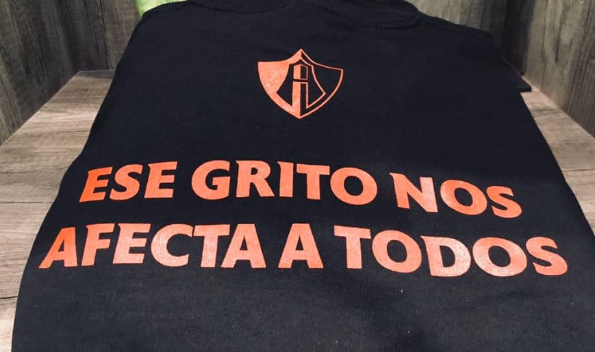 Atlas lanza campaña contra el grito prohibido