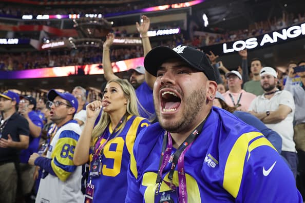Los Ángeles Rams ganan 23-20 a los Bengals de Cincinnati, convirtiéndose en
<br>el campeón del Super Bowl LVI en el estadio SoFi.