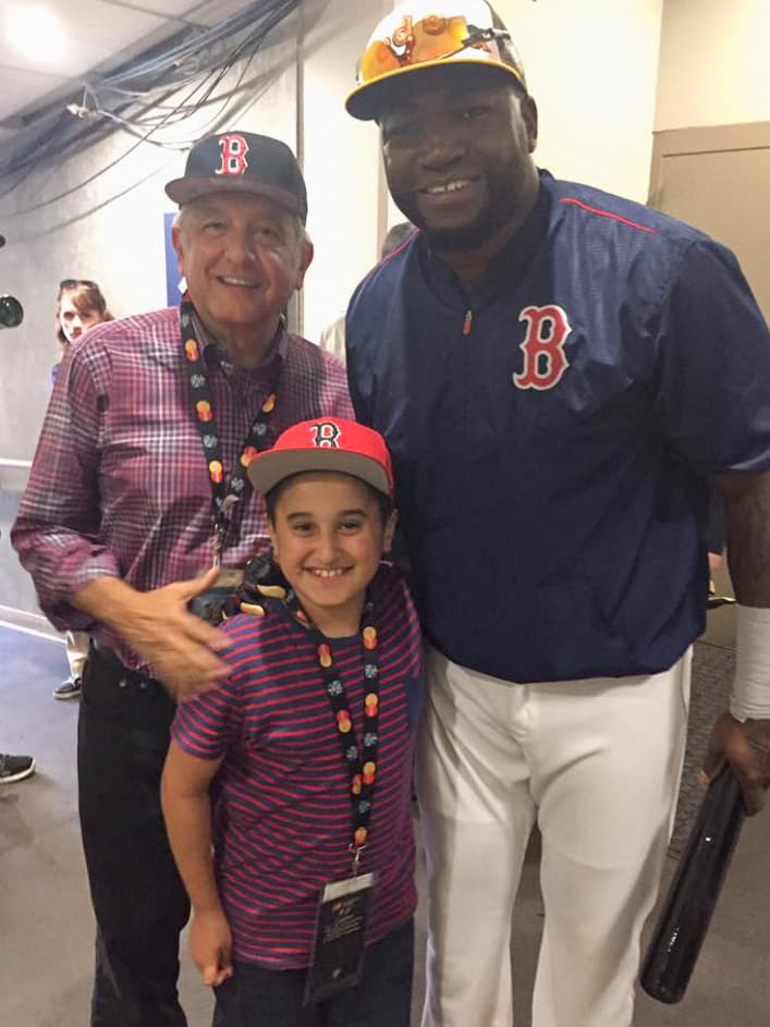 AMLO felicita a Big Papi por entrar al Salón de la Fama de la MLB