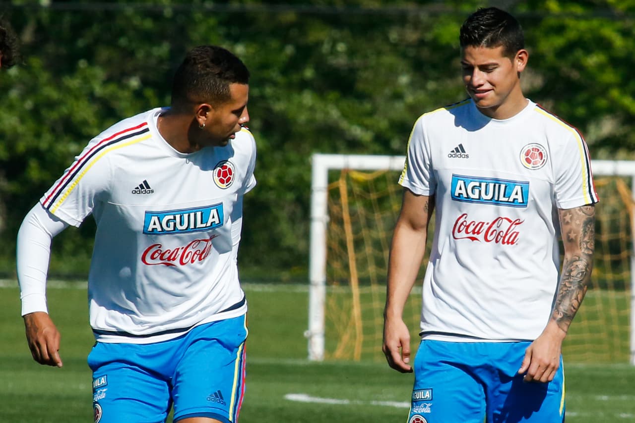 Socio de James Rodríguez desde la selección Sub-20 de Colombia, en el equipo de mayores sus goles fueron determinantes en la eliminatoria y clasificación al Mundial.