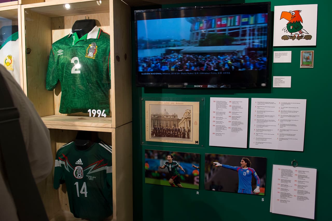 Las playeras y los recuerdos de la que ha vestido cada una de las grandes figuras reviven esos momentos de gloria.