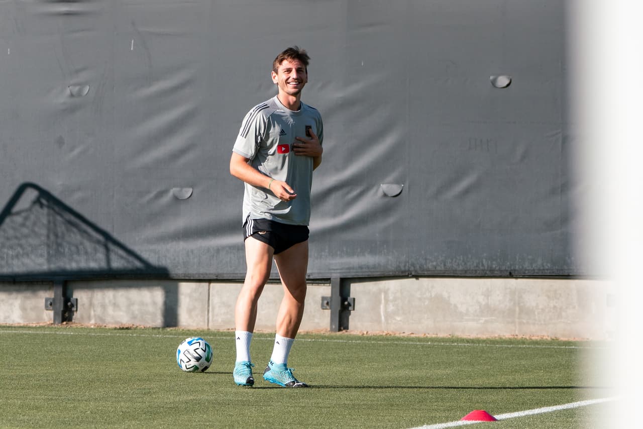 LAFC ya volvió a los entrenamientos