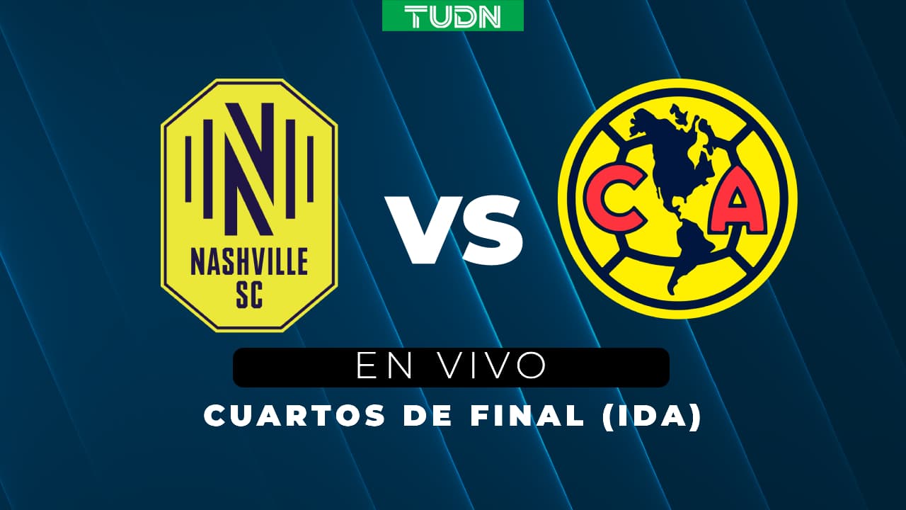 Nashville vs. América EN VIVO: Sin goles en la Ida de Cuartos de Final