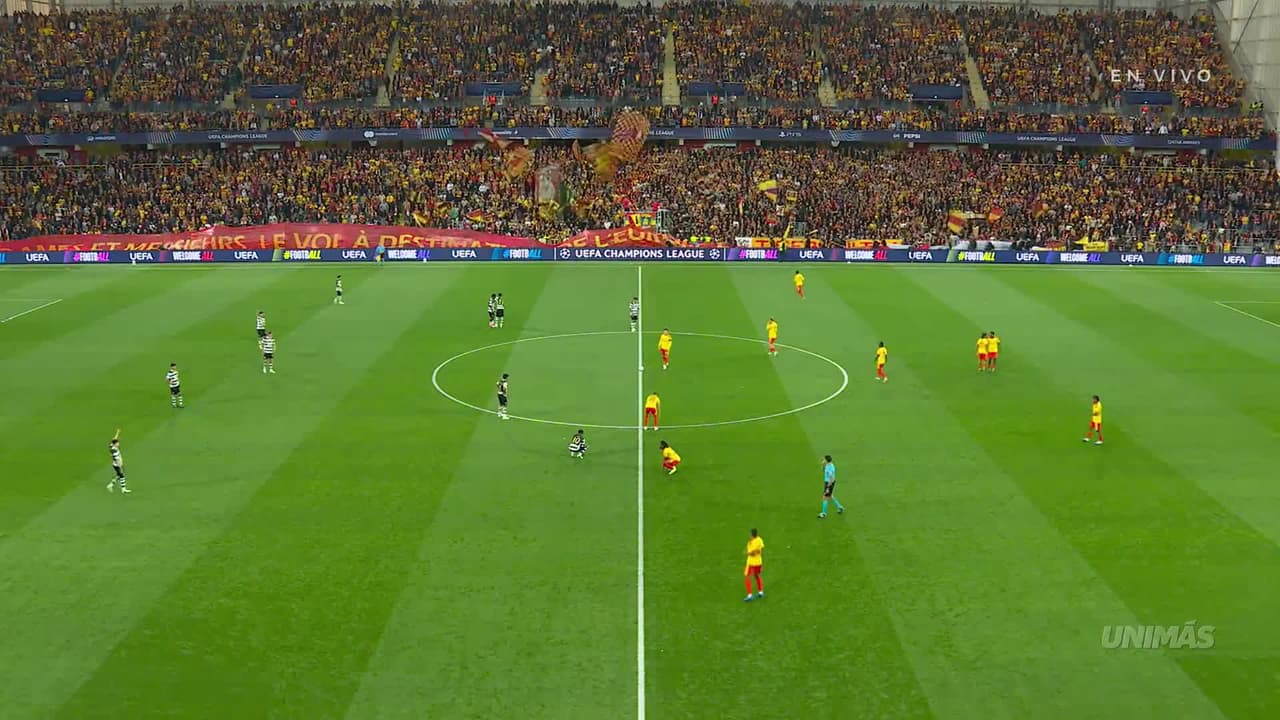Aaaaaarrrranca el juego - Lens vs Sporting CP - EN VIVO