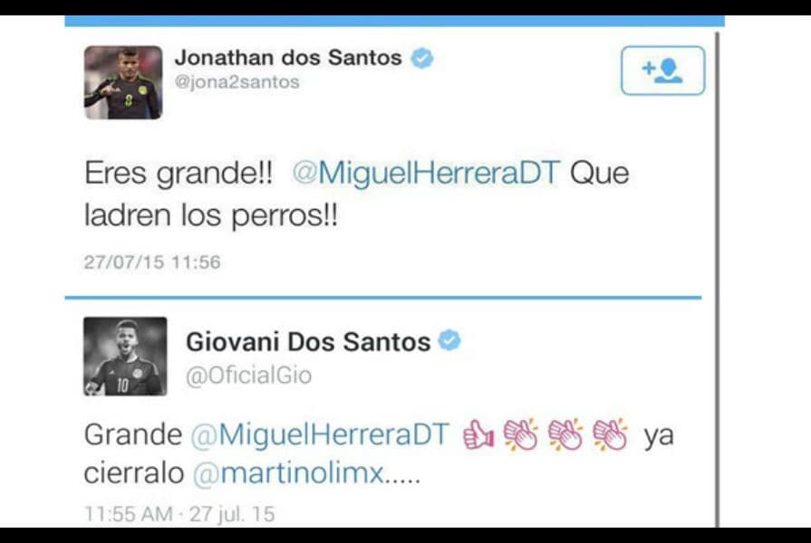 Hermanos Dos Santos 'calientan' agresión del 'Piojo'