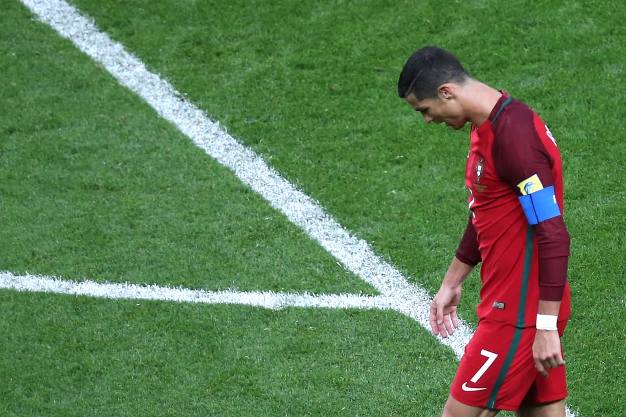 Cristiano Ronaldo tuvo una jornada en la que se le notó impotente, muy lejos del peso que lo caracteriza como el galardonado mejor jugador del mundo.
