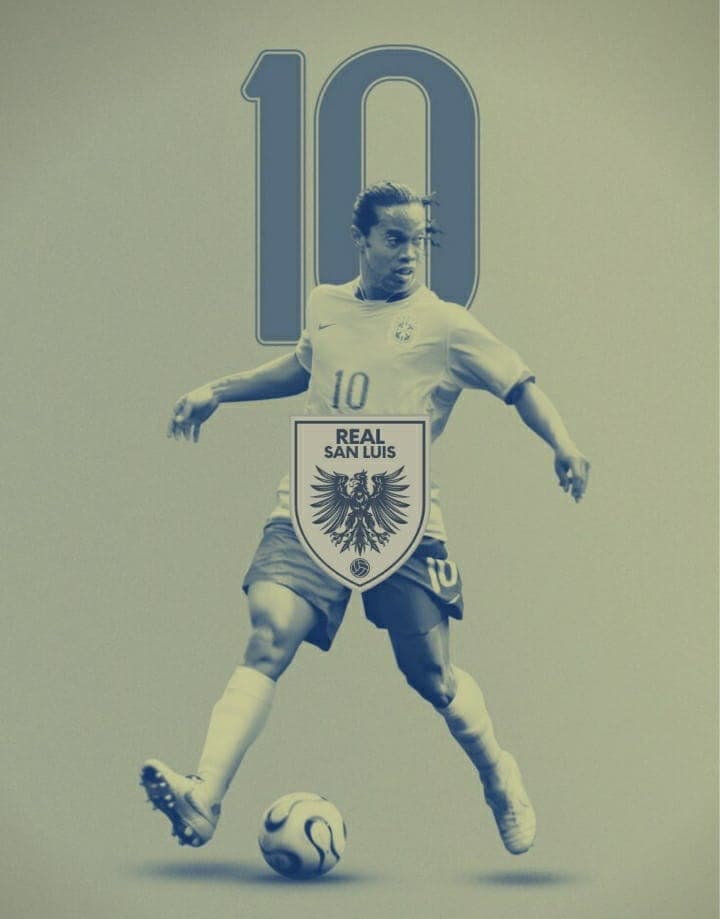 ¿Vuelve Ronaldinho? Real San Luis lo anuncia como fichaje bomba