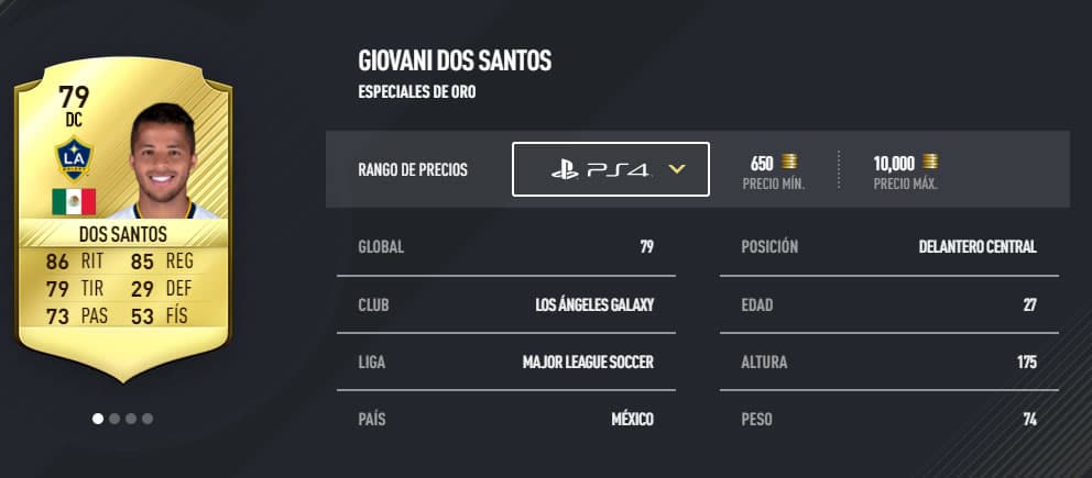 10.- Giovani dos Santos | LA Galaxy