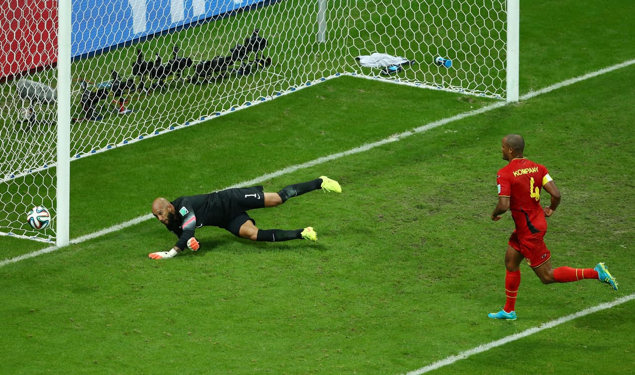 Howard marcó un récord histórico en los mundiales de fútbol con 16 atajadas en un solo partido, una marca que parece difícil de repetir.