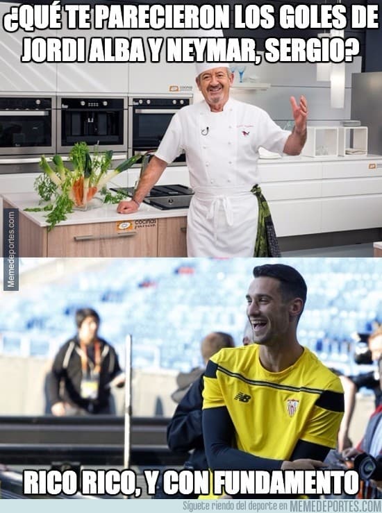 Memes de Barcelona vs. Sevilla