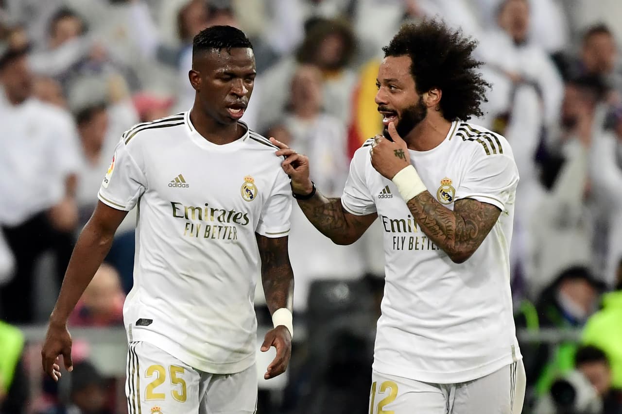 Marcelo a Vinicius en la eliminación del Madrid: "No la cagues"