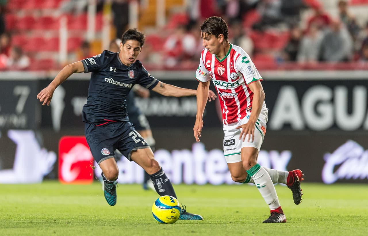 Empate sin goles entre Toluca y Necaxa que tuvo la victoria al minuto 90 con un penal que fue errado por Martín Barragán.