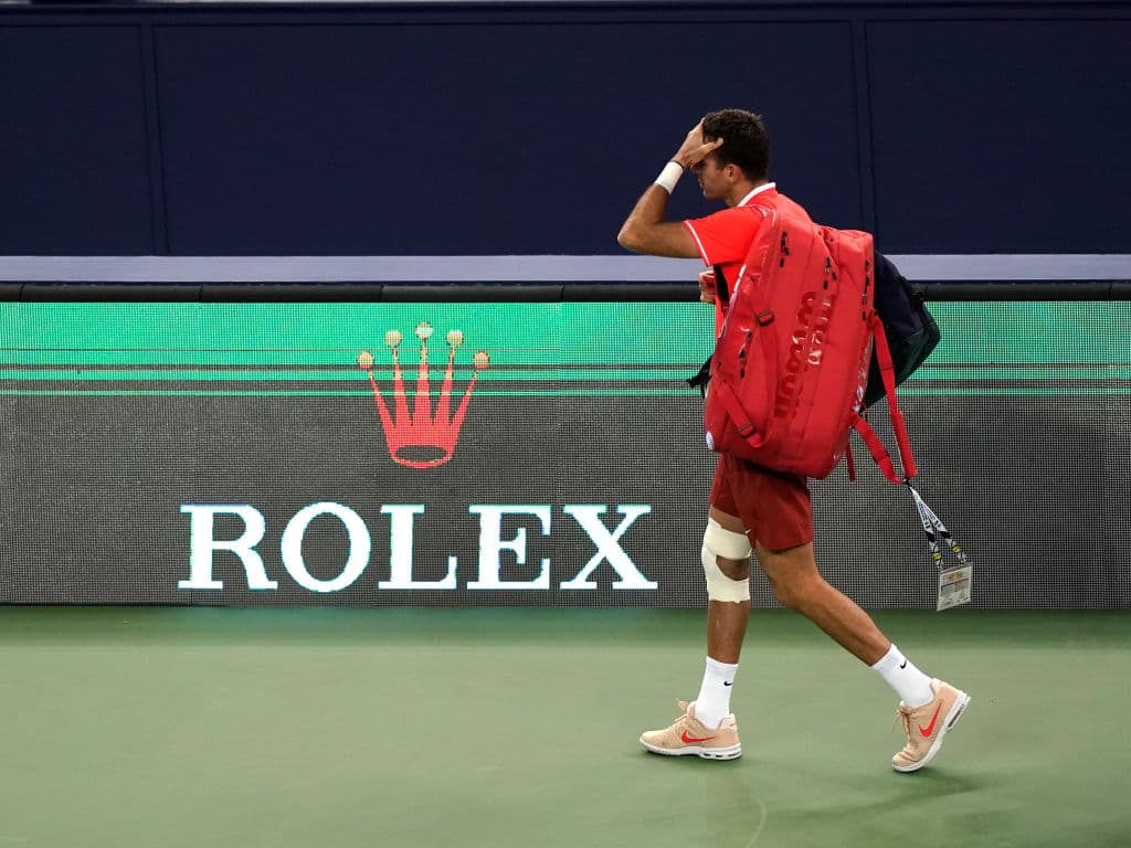 Del Potro, octavo de la clasificación mundial, sufrió en octubre pasado una fractura de rótula de trazo vertical de su rodilla derecha mientras disputaba el Masters de Shánghai.