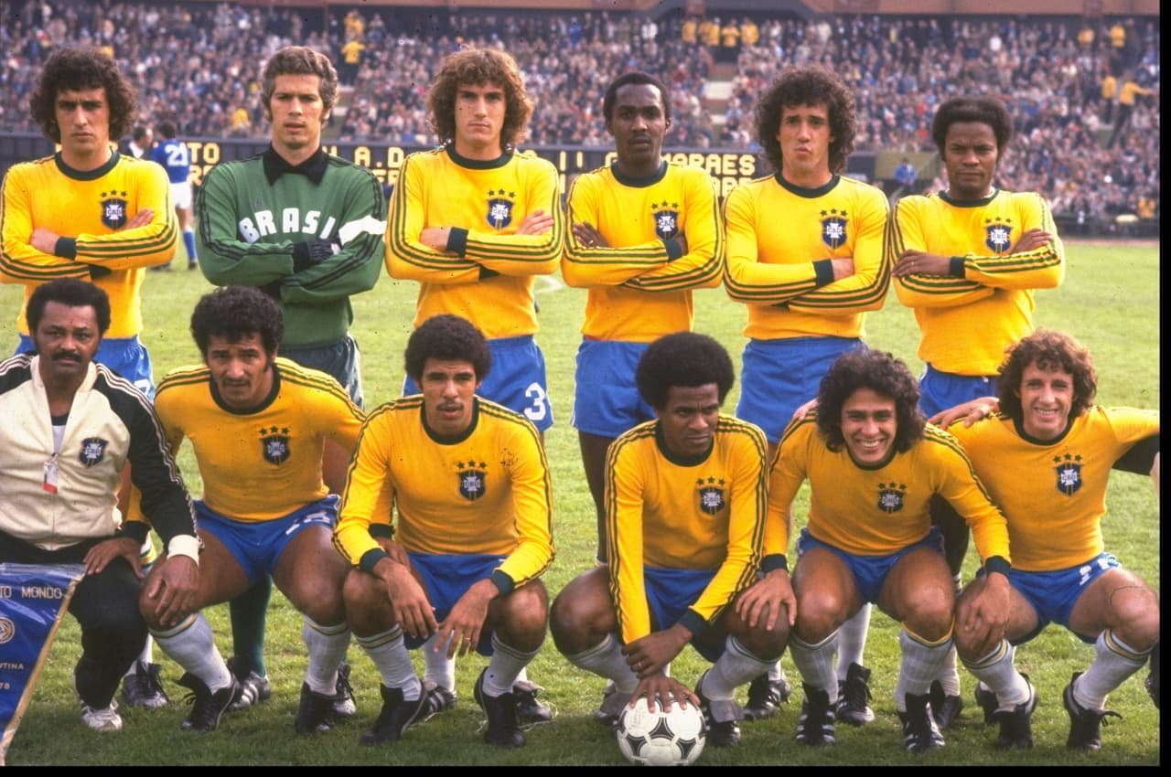 Brasil fue tercera en la Copa del Mundo de Argentina 1978, luego de vencer 2-1 a Italia, con goles de Nelinho y Dirceu. Por los europeos anotó Franco Causio.