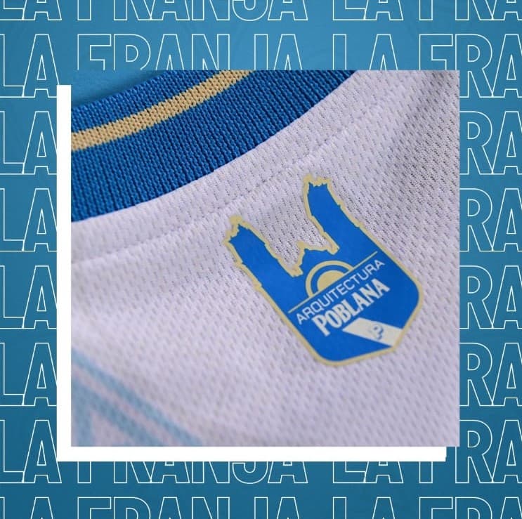 El equipo de 'la Franja' le hizo homenaje a la arquitectura de Puebla.