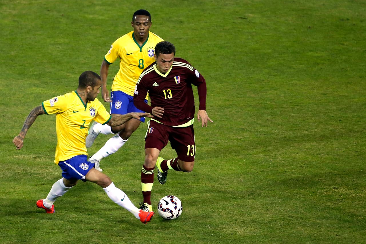 Brasil logró calmar la intensidad de los venezolanos en base a toque y paciencia.